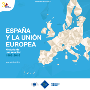 Cartel exposición 30 años España-UE